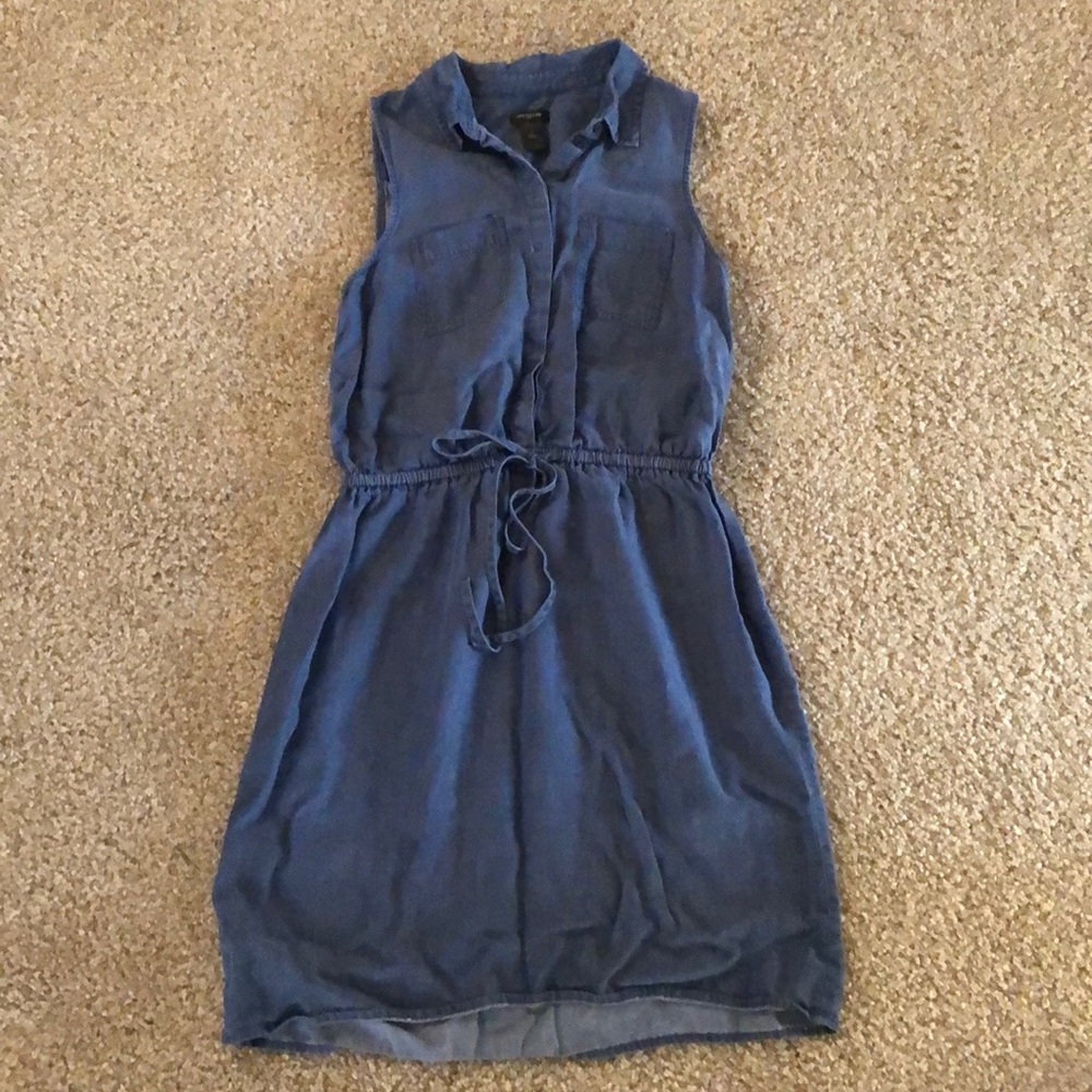 Ann Taylor Chambray Denim Dress